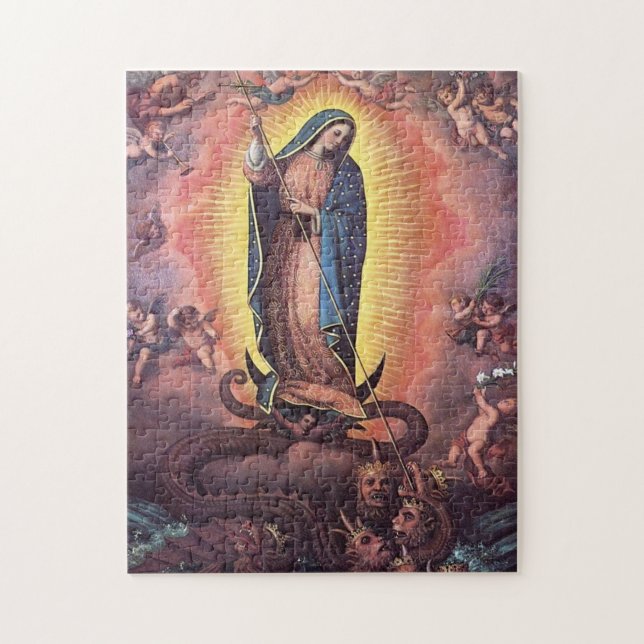 Quebra-cabeça Nossa Senhora de Guadalupe (Vertical)