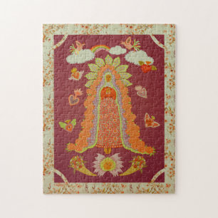 Quebra-cabeça Nossa Senhora de Guadalupe 11x14