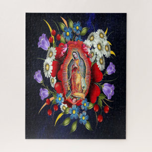 Quebra-cabeça Nossa Senhora de Guadalupe, Virgem Maria Aztec Mex