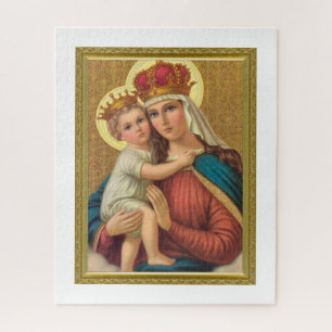 QUEBRA-CABEÇA NOSSA SENHORA DE REMÉDIO IMAGEM DEVOCIONAL