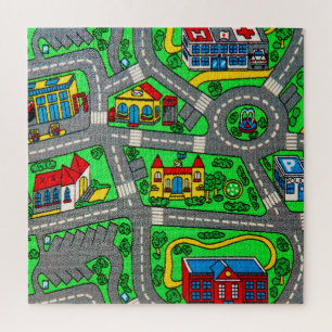 Quebra-cabeça Nostalgia da década de 90, nostalgia da estrada de