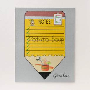 Quebra-cabeça Notas de Batata