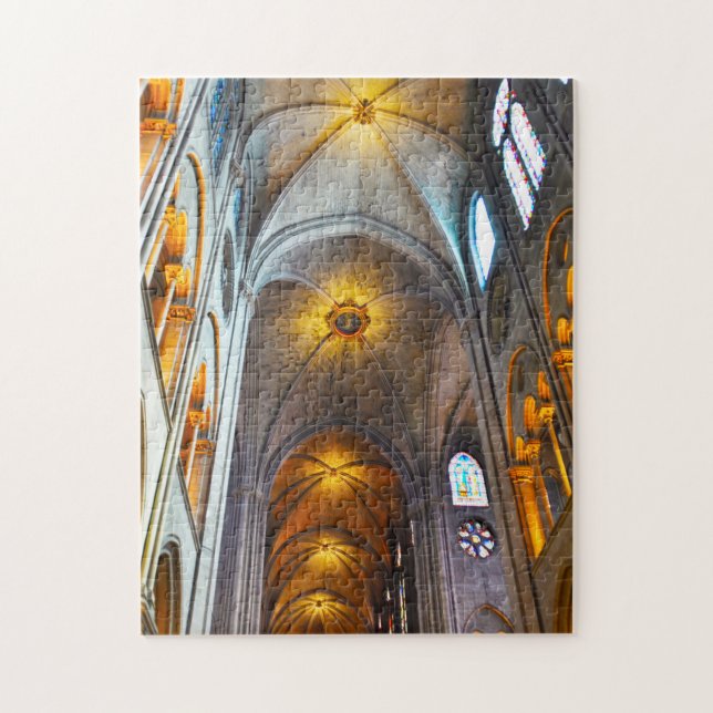 Quebra-cabeça Notre Dame (1163-2019) (Vertical)