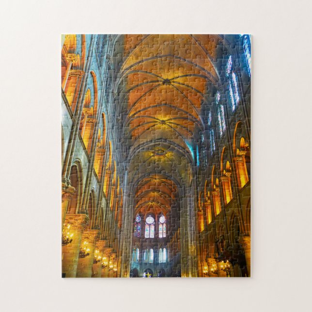 Quebra-cabeça Notre Dame (1163-2019) (Vertical)