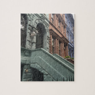 Quebra-cabeça Nova Iorque Brownstones Upper West Side NYC