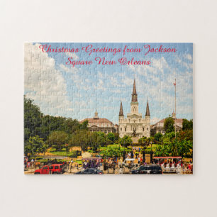 Quebra-cabeça Nova Orleans Jackson Square.
