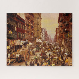Quebra-cabeça Nova York - Anos passados por volta de 1891.