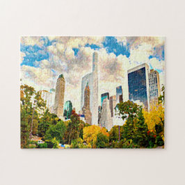 Quebra-cabeça Nova York é o melhor Central Park.