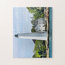 Quebra-cabeça novo de Connecticut do farol do