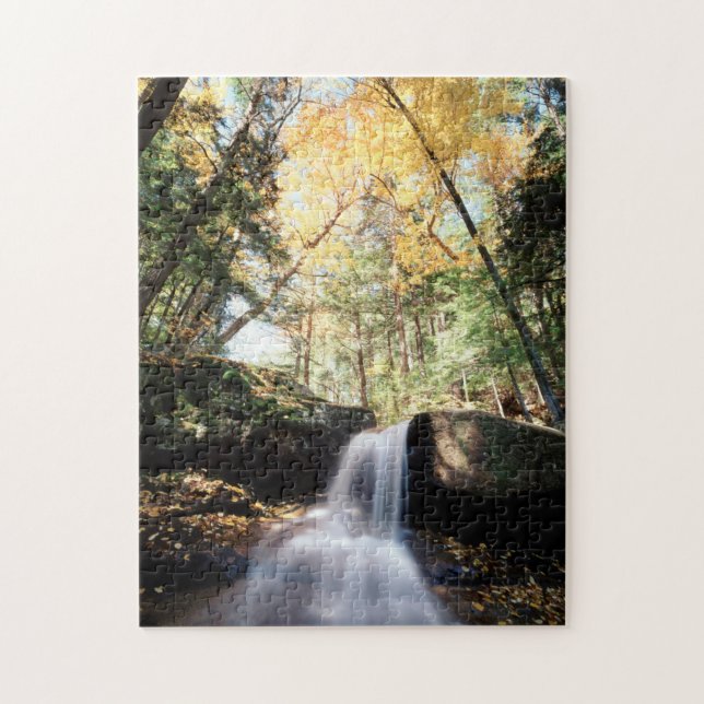 Quebra-cabeça Novo Hampshire, Uma cachoeira no White (Vertical)