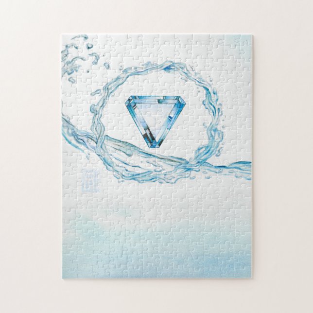 Quebra-cabeça Núcleo do Aquamarino (Vertical)