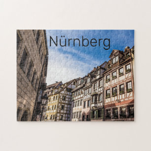 Quebra-cabeça Nuremberg Cityscape Bavaria Alemanha Souvenir