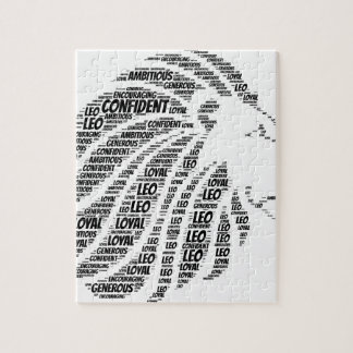 Quebra-cabeça Nuvem da palavra do sinal do zodíaco da astrologia