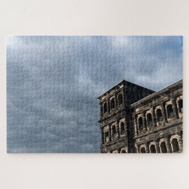 Quebra-cabeça Nuvens de tempestade sobre Trier  (Horizontal)