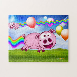Quebra-cabeça Nyan Cat perdoa Pig puzzle