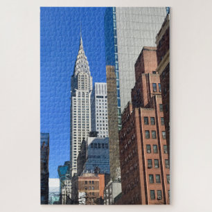 Quebra-cabeça NYC Art Deco Arranha-céus Edifício Chrysler