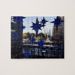 Quebra-cabeça NYC New York City Christmas Stars Holiday Puzzle