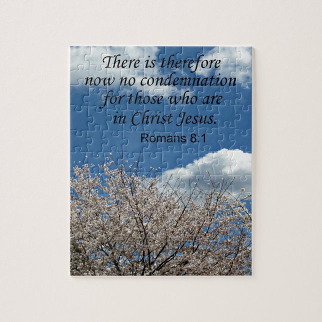 Quebra-cabeça O 8:1 dos romanos lá não é conseqüentemente agora (Vertical)