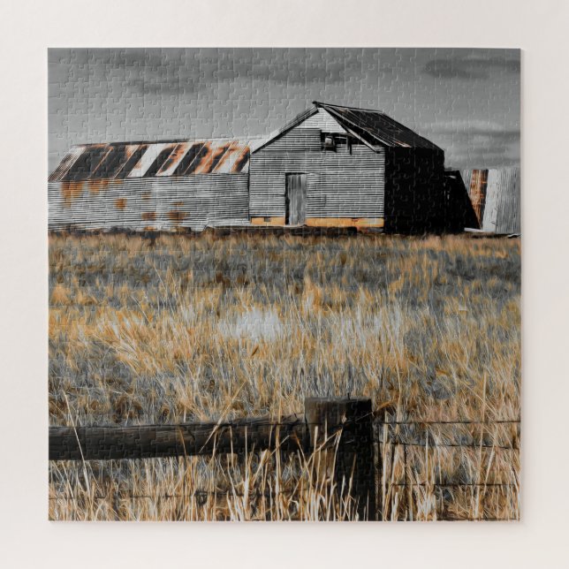 Quebra-cabeça O abrigo de ontem (Vertical)