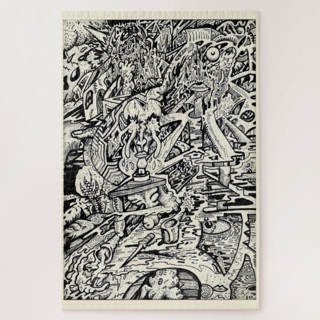 Quebra-cabeça O adepto, ou, uma transfiguração Freakish (Vertical)