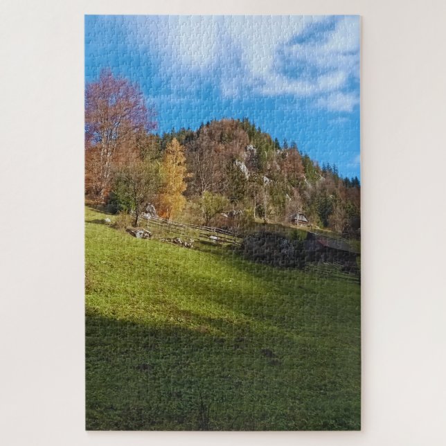 Quebra-cabeça O Alto Prado - Natureza Selvagem Romênia (Vertical)