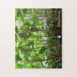 Quebra-cabeça O amante do jardim mantem-se crescer o desafio da