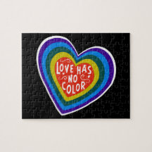 O amor não tem nenhuns anti-racismo/discriminação