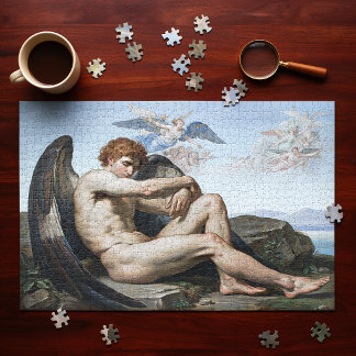 Quebra-cabeça O Anjo Caído Alexandre Cabanel
