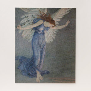 Quebra-cabeça O Anjo da Paz (de Walter Crane)