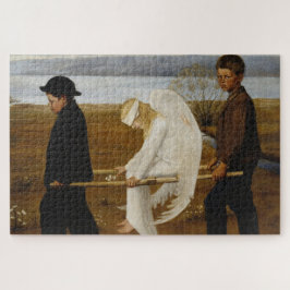 Quebra-cabeça O Anjo Ferido (por Hugo Simberg)