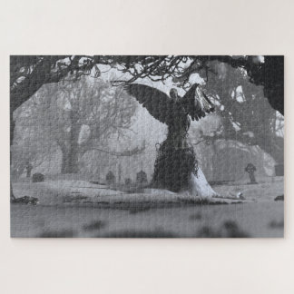 Quebra-cabeça O Anjo Negro (inverno)