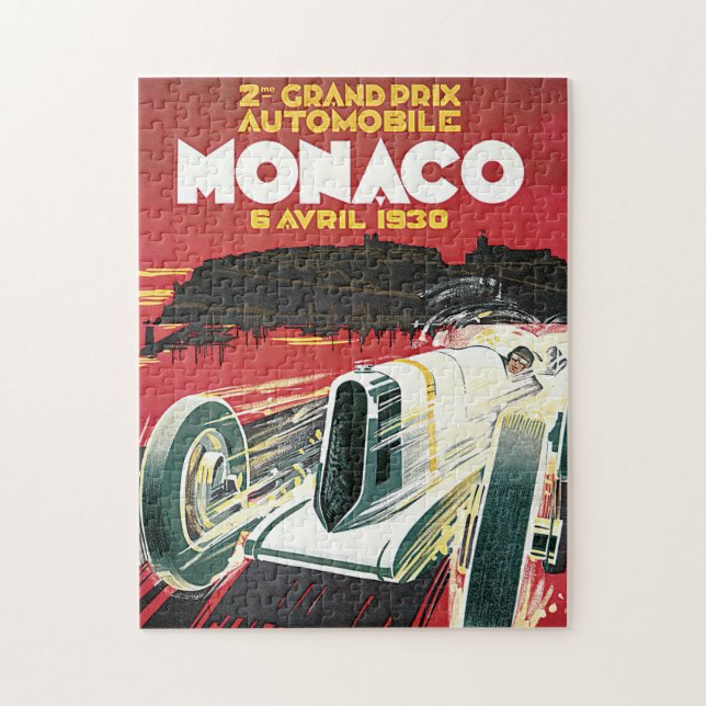 Quebra-cabeça ò Automóvel grande de Monaco de Prix (Vertical)