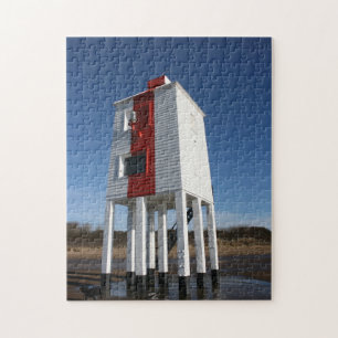 Quebra-cabeça O baixo farol, Burnham no mar, Somerset, Reino