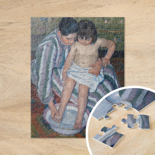 Quebra-cabeça O Banho da Criança   Mary Cassatt