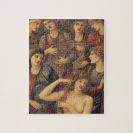 Quebra-cabeça O Banho de Vênus por Sir Edward Coley Burne-Jones