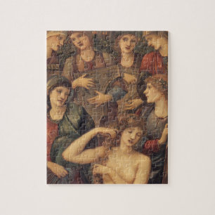 Quebra-cabeça O Banho de Vênus por Sir Edward Coley Burne-Jones
