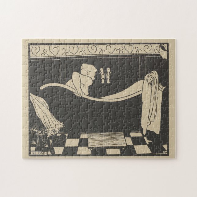 Quebra-cabeça O banho Le Bain (Horizontal)