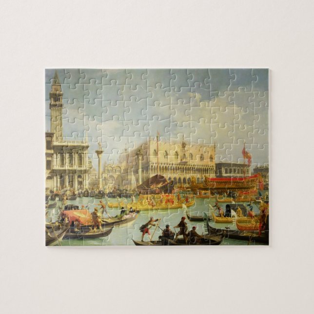 Quebra-cabeça O Betrothal do Doge Venetian (Horizontal)