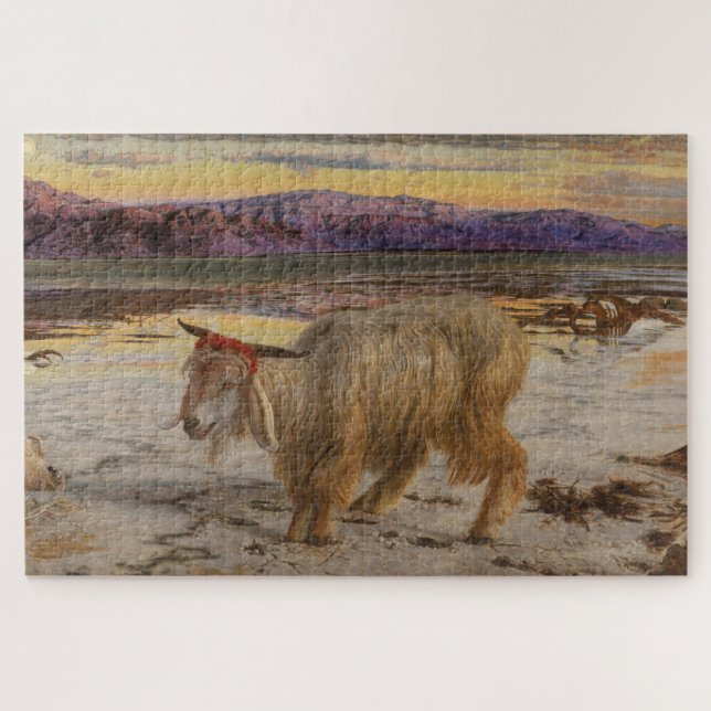 Quebra-cabeça O bode expiatório (por William Holman Hunt) (Horizontal)