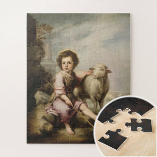 Quebra-cabeça O Bom Pastor, Esteban Murillo