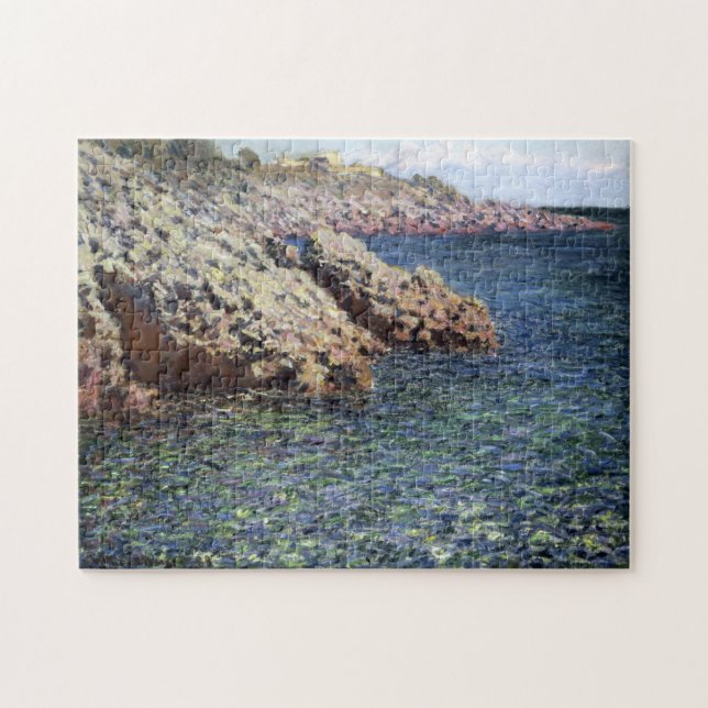 Quebra-cabeça O Boné mediterrânico de Antibes Monet Fine Art (Horizontal)