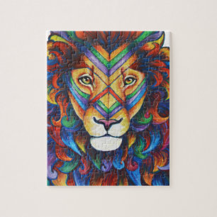 Quebra-cabeça O cabelo novo de Mufasa faz