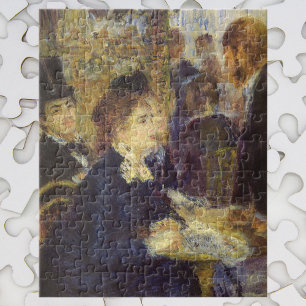 Quebra-cabeça O café de Pierre Renoir, Impressionismo Vintage