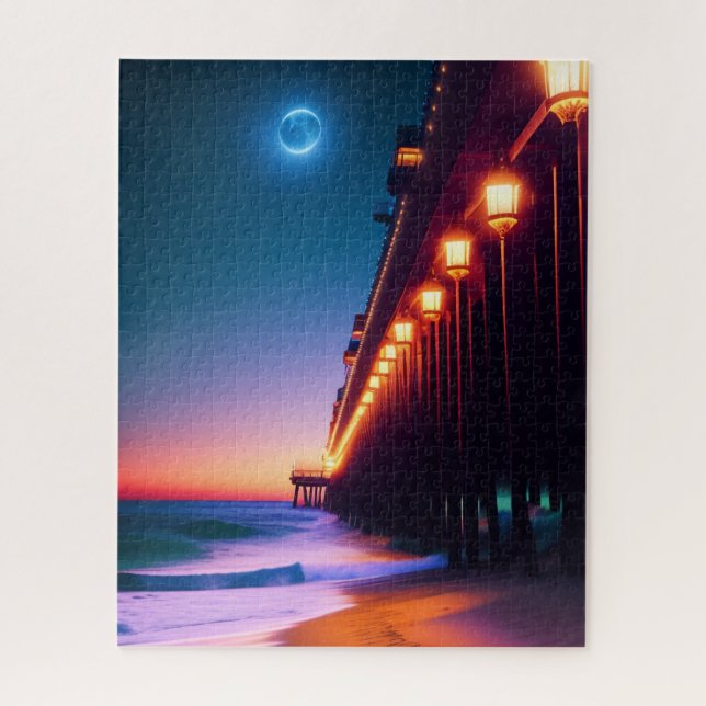 Quebra-cabeça O Cais da Lua (Vertical)