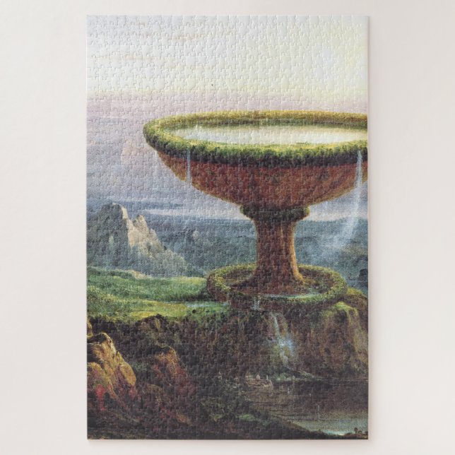 Quebra-cabeça O Cálice do Titã por Thomas Cole (Vertical)