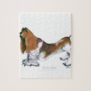 Quebra-cabeça o cão de basset, fernandes tony