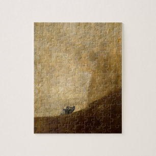 Quebra-cabeça O cão (pinturas pretas) por Francisco Goya 1820