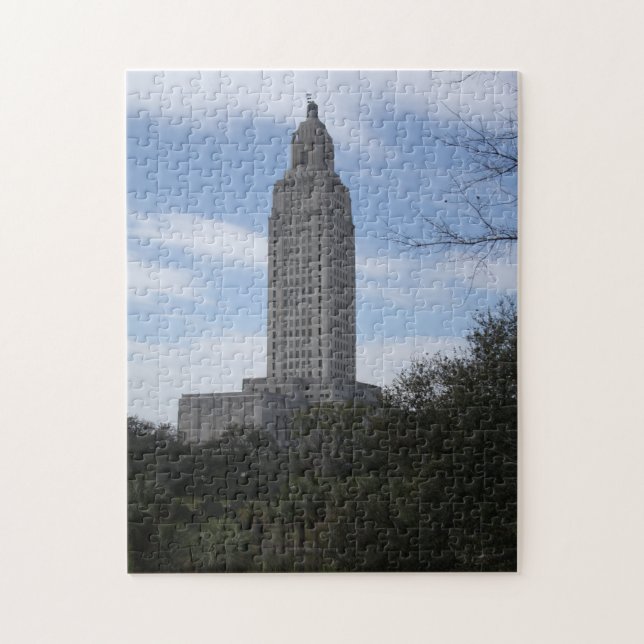 Quebra-cabeça O Capitólio do estado de Louisiana (Vertical)