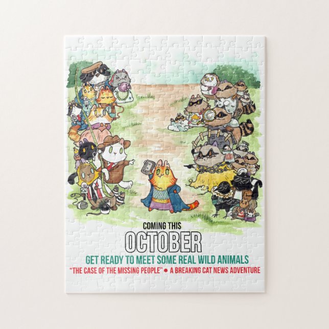 Quebra-cabeça O caso das Pessoas ausentes (Vertical)