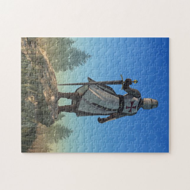 Quebra-cabeça O Cavaleiro Templário (Horizontal)